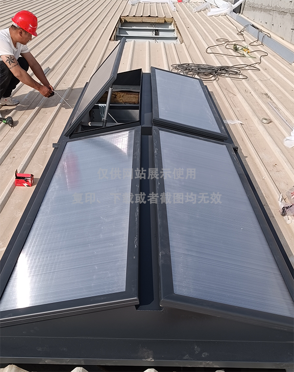 兰州王老吉生产车间崇信排烟天窗