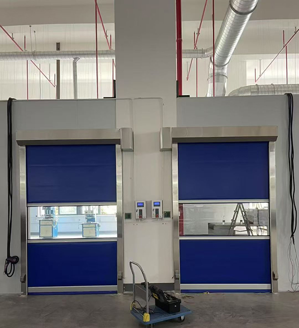 崇信快速崇信卷帘门助力食品加工车间环境升级